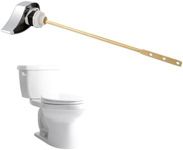 Hibbent Flush Tank Lever Compatible with TOTOTHU004-CP Trip Lvr for St701Cst854884, Toilet Trip Lever in Polished Chrome