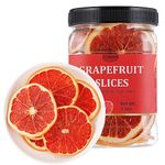 Premium Dried Grapefruit Slices 3.5 Oz/100g,Dehydrated Grapefruit,100% Natural,No Additives & No Sugar Added.