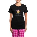 CafePress Vegan Princess Women's Dark Pajamas Womens Novelty Cotton Pyjama Set, Comfortable PJ Sleepwear