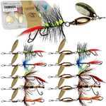 VMSIXVM Trout Lures Trout Spinners,