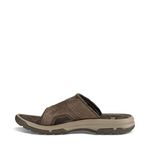 Teva Men's Langdon Slide Sandal, Walnut, 10