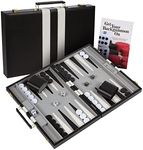 Get The Games Out Top Backgammon Set - Classic Board Game Case - Best Strategy & Tip Guide - Available in Small, Medium, Large and Extra Large Sizes