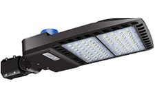 LED Parking Lot Lights 200W - 26000 Lm Outdoor Lights with Photocell Pole Mount LED Flood Light 5000K 600W Equivalent Commercial Street Area Light for Stadium, Parking Lot, Roadways ETL Listed