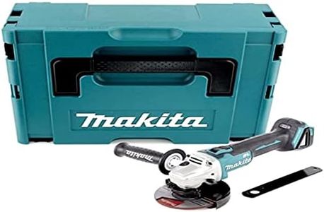 Makita DGA506ZJ 18v Cordless Brushless 125mm Angle Grinder Lithium + Makpac Case, 70 W, 18 V