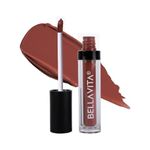 BELLAVITA Kiss-Proof Liquid Lipstick | 4.5 ml | 18-hr Stay | Liquid Lipsticks for Women| Waterproof | Long Lasting | Ultra Matte Finish | Intense Moisturisation | Just Nude