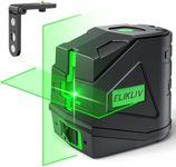 Laser Level Self-Leveling, Elikliv 197 FT Green Cross Line Laser Tool, Pulse Mode, 4 Brightness Adjustment, Ideal for Construction and DIY Projects, IP54 Waterproof