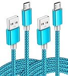 Micro USB Cable 2pack 6ft Android C