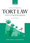 Lunney & Oliphant's Tort Law: Text and Materials