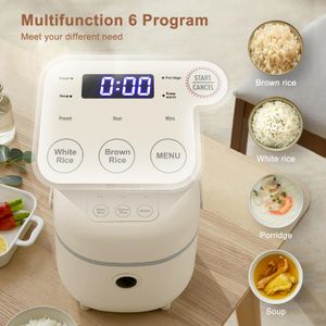 Bear 4-Cup Rice Cooker and Steamer – Compact Multi-Function