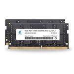 Adamanta 32GB (2x16GB) Laptop Memory Upgrade Compatible for Dell Alienware, Latitude, Precision, XPS DDR4 2133Mhz PC4-17000 SODIMM 2Rx8 CL15 1.2v DRAM RAM