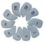 Callaway Magnetic Golf Iron Headcovers to Protect Your Golf Clubs- Grey