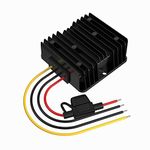 24V to 12V Step Down Voltage Converter, DC/DC Converter 30A 360W Power Adapter Converter with Fuse Waterproof, Voltage Transformer for Golf Cart LED Motor Truck Vehicle Boat (Accept DC 15-40V Inputs)