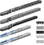 20 PCS Jigsaw Blades Set, Assorted T-Shank Replacement Jig Saw Blades Set for Cutting Wood and Metal,