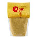 Yupik Millet Seeds, Hulled, 1 kg, 6 Count, Kosher, Non-GMO, Vegan, Raw, Salt-Free, Plant-Based Protein, Source of Fiber & Iron, Ideal for Recipes, Side Dishes, Salads & More