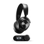 SteelSeries Arctis Nova Pro Wireless Multi-System Gaming Headset - Neodymium Magnetic Drivers - Active Noise Cancellation - Infinity Power System - ClearCast Gen 2 Mic - PC, PS5, PS4, Switch, Mobile