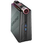 KAMRUI Mini Gaming PC AMD Ryzen 7 7735HS Up to 4.75GHz, 32GB RAM[Dual Channel] 512GB SSD Small Computer, Micro Desktop PERF Adjustable, RGB Light, Upgrade Capacity, 4K HDMI DP Type-C