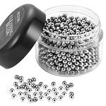 ecooe 1000 Decanters Cleaning Balls Beads Stainless Steel for Decanters Wine Bottles, Vases, Carafe and Other Glassware Metal Balls with Reusable Rustproof