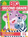 School Zone - Big Second Grade Workbook - Ages 7 to 8, 2nd Grade, Word Problems, Reading Comprehension, Phonics, Math, Science, and More (School Zone Big Workbook Series)