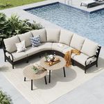 MFSTUDIO Patio Furniture Set, 6 Sea