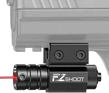 EZshoot Compact Tactical Red Laser Sights with Picatinny Rail Mount for 11mm/21mm Rail-Easy Dual-Purpose