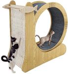 MIWOOYY Large Cat Exercise Wheel To
