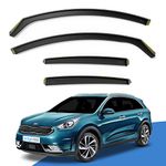 EdgeVisors Wind Deflectors Set Fits: KIA NIRO 2016-2022 5 Door SUV 4pc