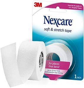 Nexcare Soft Cloth First Aid Tape, 1 Inch X 6 Yards