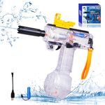 Electric Water Gun,Water Gun Pool Toys for Adult,Auto High Power Squirt Guns Water Pistol with Long Range Toy Gun,Water Pistol Toys Pool Toys for Kids,Outdoor Water Toys Summer Fun