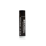 Brickell Men's No Shine Lip Balm for Men, Natural and Organic Matte Finish Chapstick to Moisturize and Protect With SPF 15, 4.5 ml, Scented