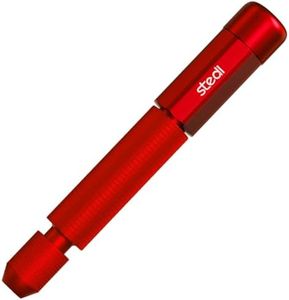 stedi Manual Pin Vise Hand Drill, Model Hobby Making Tools, Ultra-precision Double Bearings Hand Drill for Gundam, Miniature Military Model, 3D Resin Parts, Red
