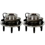 AutoShack Front Wheel Hub Bearing Pair of 2 Driver and Passenger Side Replacement for Chevrolet Silverado 1500 Tahoe Suburban 1500 Avalanche GMC Sierra 1500 Yukon Cadillac Escalade V8 6-Lug HB615098PR