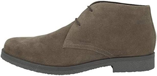 Geox U Claudio Men's Ankle Boots Blue U0458AC4002, Chocolate, 9 US