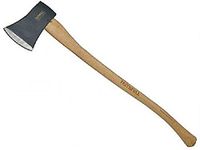 Faithfull Hickory Shaft Felling Axe 4.1/2Lb, Black