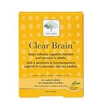 New Nordic Clear Brain Tablets | Cognitive Health and Memory Supplement | With Green Tea and Walnut | Swedish Made | 60 Count (Pack of 1)