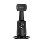 Andoer Smart 360 Degree Auto Face Tracking Gimbal Desktop Selfie Stabilizer Robot Camcorder with Adjustable Lens Stable Base Phone Holder for Smartphone Vlog Live Streaming Video Chat