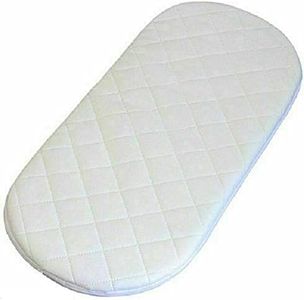 Microfibre Hypoallergenic Quilted Baby Fully Breathable Value Oval Mattresses Fits Chicco Baby Hug 4-in-1 Mattress 76 x 40 x 3 cm