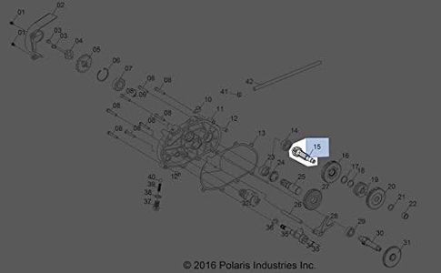 Polaris ATV Reverse Shaft, Transmission, Genuine OEM Part 453645, Qty 1