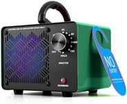 198,000mg/h Dual-Fan Ozone Odor Eliminator Ozone Machine Generator High Capacity Odor Removal Air Purifier Ionizer & Deodorizer for Car, Home, Smoke, Pets, Industrial, Basement, Commercial