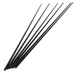 Aopin 6pcs Carbon Fiber Rod Pultrusion 3mm(OD) for Quadcopter, DIY project, Solid Matte Pole, Length 400mm