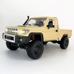 WPLDEWAN RC Rock Crawler 4x4 RC Truck 1/12 RC Crawler Toyota LC79 Off Road 2.4Ghz All Terrain with 280 Brushed Motor Proportional Throttle Steering RTR Hobby Toy for Adult