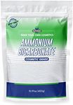 Myoc Ammonium Bicarbonate Powder-15.97oz, Pure Ingredient Ammonium Bicarbonate Powder for Cosmetics, Non-GMO, Paraben & Sulfate free