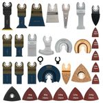 XXGO 120 Pcs Oscillating Multitool Blades Accessories Kits XG1201U