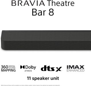 Sony BRAVIA Theatre Bar 8 – Dolby Atmos Soundbar for Home Theater