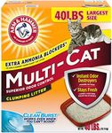 Arm & Hammer Multi-Cat Clumping Cat Litter, Scented 40lb