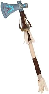 Boland 44143 - Hache indienne Tomahawk, 45 cm, Hache de guerre, Visages pâles, Hache de guerre, Carnaval, Halloween, Mardi gras, Fête à thème, Costume, Théâtre, Accessoire