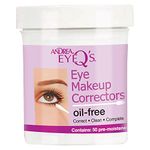 Andrea Eyeq's Oil-free Eye Make-up Correctors Pre-moistened Swabs, 50 Count