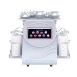 Elitzia 80KHZ Cavitation Beauty Machine 6 in 1 Facial Care Device Body Sculpting Multipole RF Liposuction Vacuum Lipolaser Skin Lifting Anti Wrinkle ET56V1S