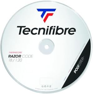 Tecnifibre Razor Code String Coil, Blue, 1.25 mm, 200-Meter Length