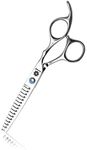 Professional 6 inch Thinning Shears Hair Cutting Scissors Barber Salon Hairdressing Shears (Chunker shear)