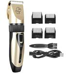 Pet Shaver Dog Clippers Grooming Kit,4 Guiding Combs,Professional Dog Trimmer,Pet Shaver for cats, Low Noise Rechargeable Cordless Pet Shaver,Hair Trimmer for Dogs Cats Pets by LEGAND